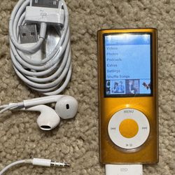 Apple iPod Nano 5th Gen – 16GB – Orange – Collector’s Item 🎶