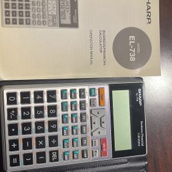 Financial Calculator SHARP EL-738