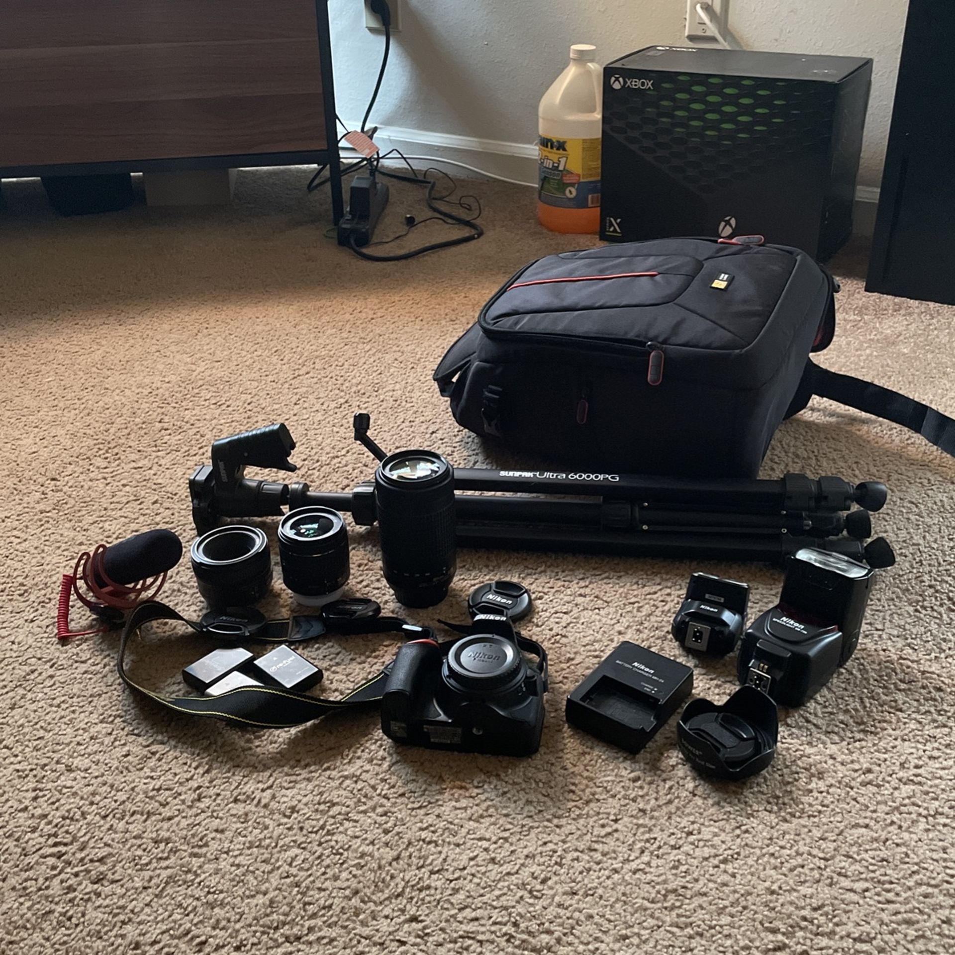 Nikon D5600 And Equipment Used