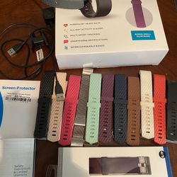 Fitbit Charge 2 Small With 2 Charges And Extra Bands