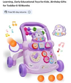 Unicorn Baby Walker Educational Activity Toy