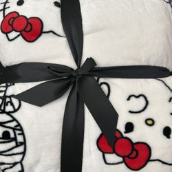 Hello Kitty Halloween Blanket 