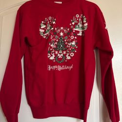 Vintage Disneyland Mickey Mouse Sweatshirt Jumper Pullover S