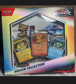 Pokémon Scarlet & Violet Prismatic Evolutions Poster Collection