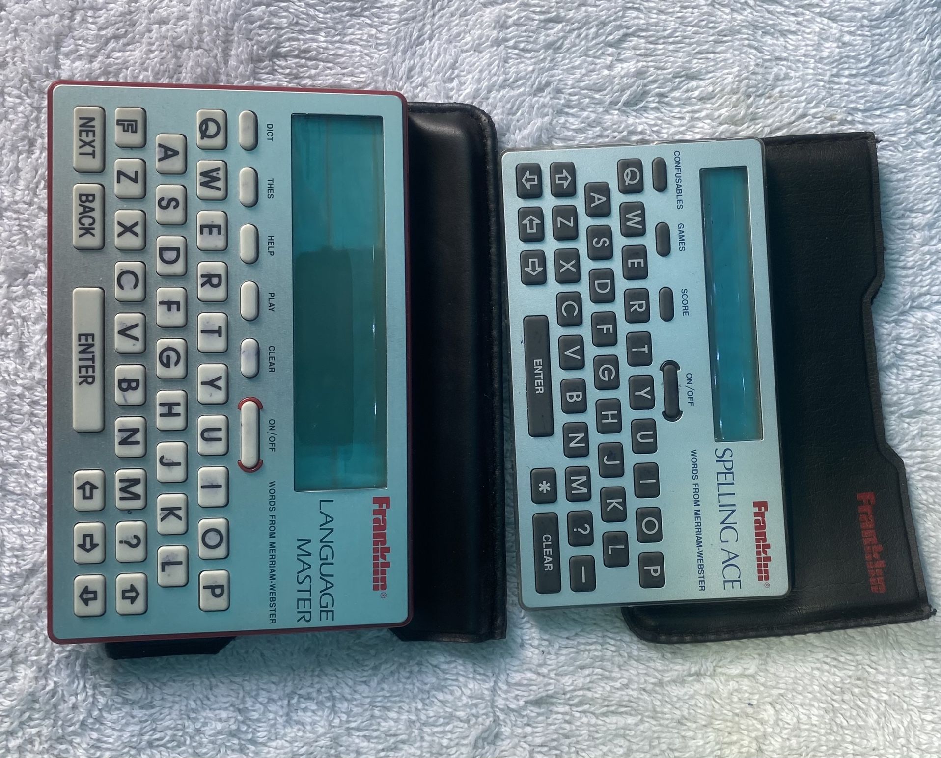 Language master and spelling Ace