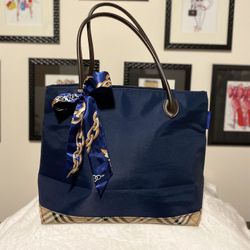 Burberry Blue Label Nova Check Tote