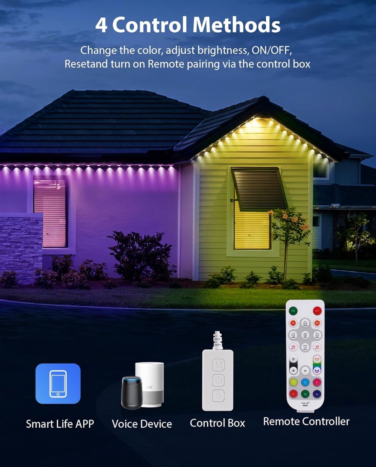 RGB-IC Permanent Outdoor Lights