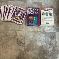 Funny Bones Parker Brothers Card Game Complete w/ Instructions Vintage 1968