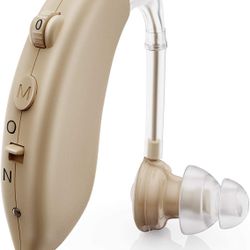 Hearing Aid for Seniors Rechargeable with Noise Cancelling, Digital Hearing Amplifier for Adults for Hearing Loss, Sound Amplifiers Ear Hearing Assist