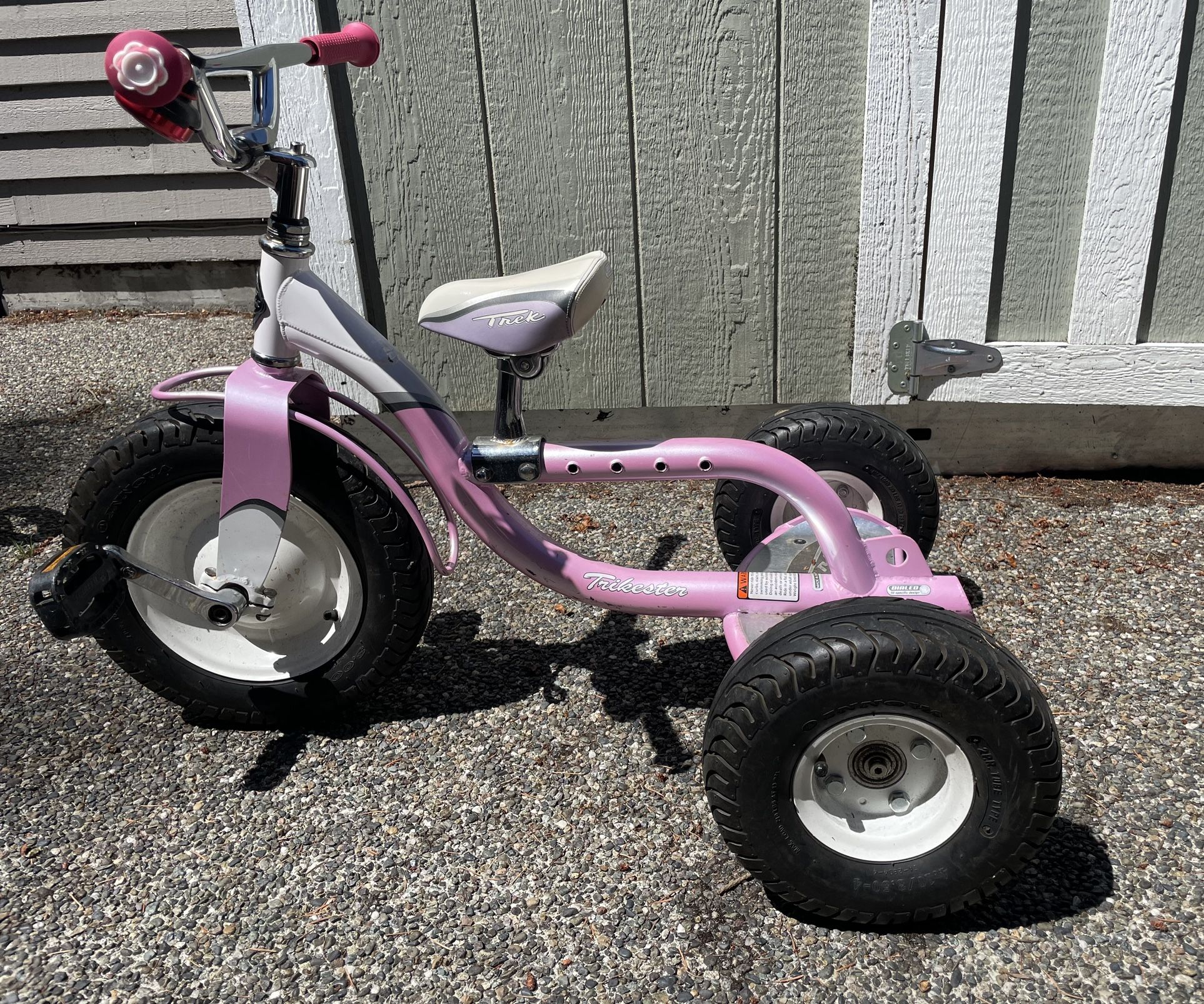 Trek trikester (pink tricycle)