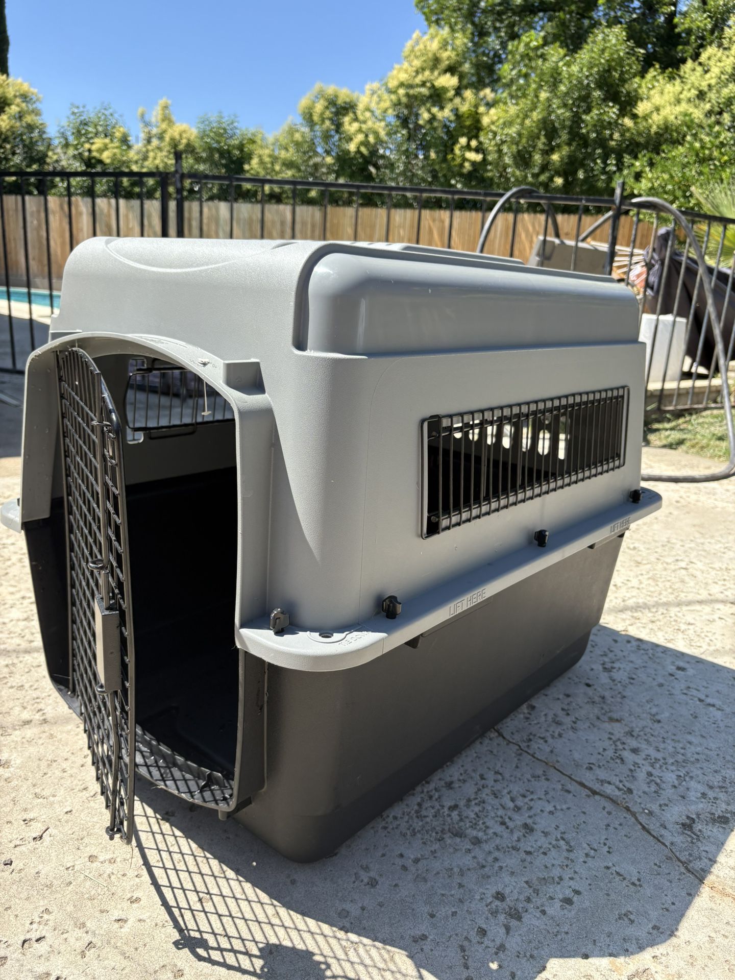 Plastic Dog Crate