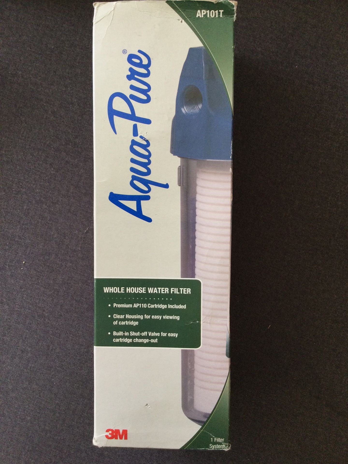 Aqua-Pure AP101T Whole House Transparent Water Filter