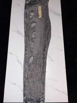 Black denim jeans