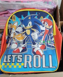 SONIC kids back pack / more characters available