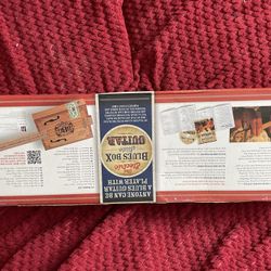 Electric blues box slide guitar