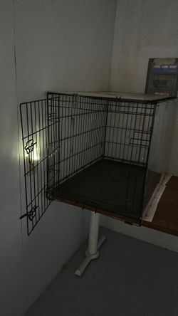 Large wire  dog crate