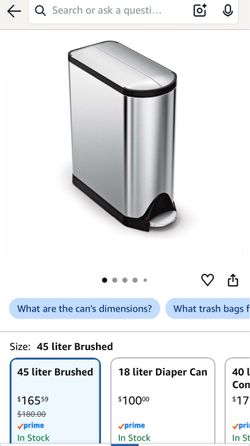 Simple Human Trash Can