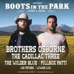 Boots In The Park Tickets