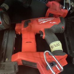 Milwaukee M18 Fuel Brushless 18ga Narrow Crown Stapler (Tool-Only) $300