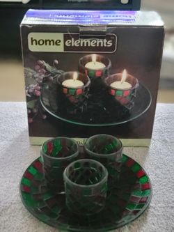 Mosaic Candle Garden 