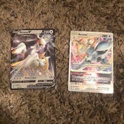 Arceus V & Arceus Vstar
