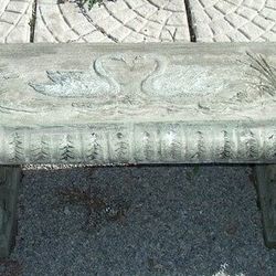 Vintage Swan Garden Bench 