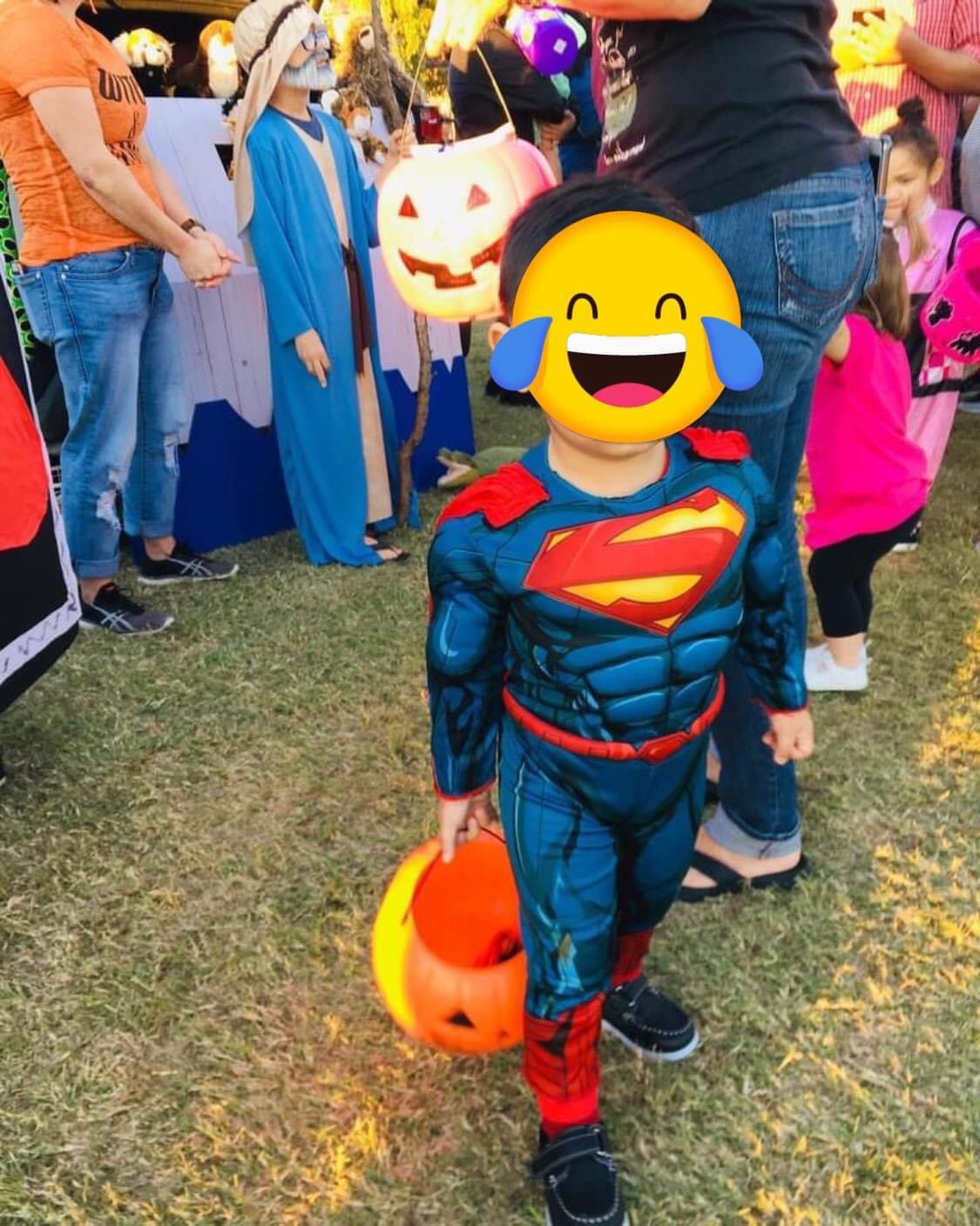 2T superman Halloween costume