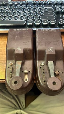 Pair of Code Master- Morse Code Toys