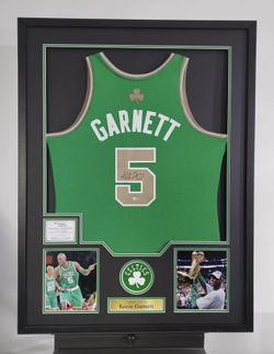 KG Garnett autographed jersey,