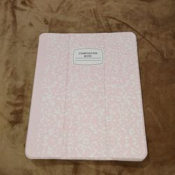 iPad Case - Baby Pink Composition Book 
