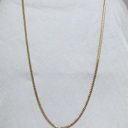 14K Solid Gold Cuban Chain / Bracelet – New