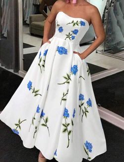 White Floral Dress