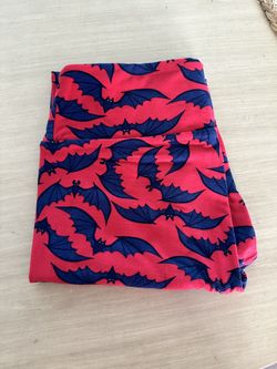 LuLaRoe Halloween Bat Leggings OS