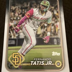 2024 Topps MLB Fernando Tatis Jr San Diego Padres Jumbo Size Basebal Card