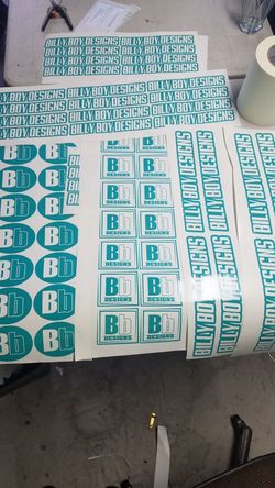 Custom vinyl stickers