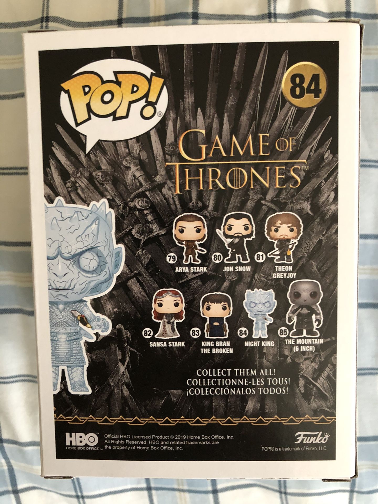 Game of thrones gitd night king hbo exclusive funko pop