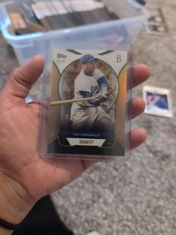 2025 Topps Welcome to the Club "3x MVP" Roy Campanella #15 Orange Foil /25