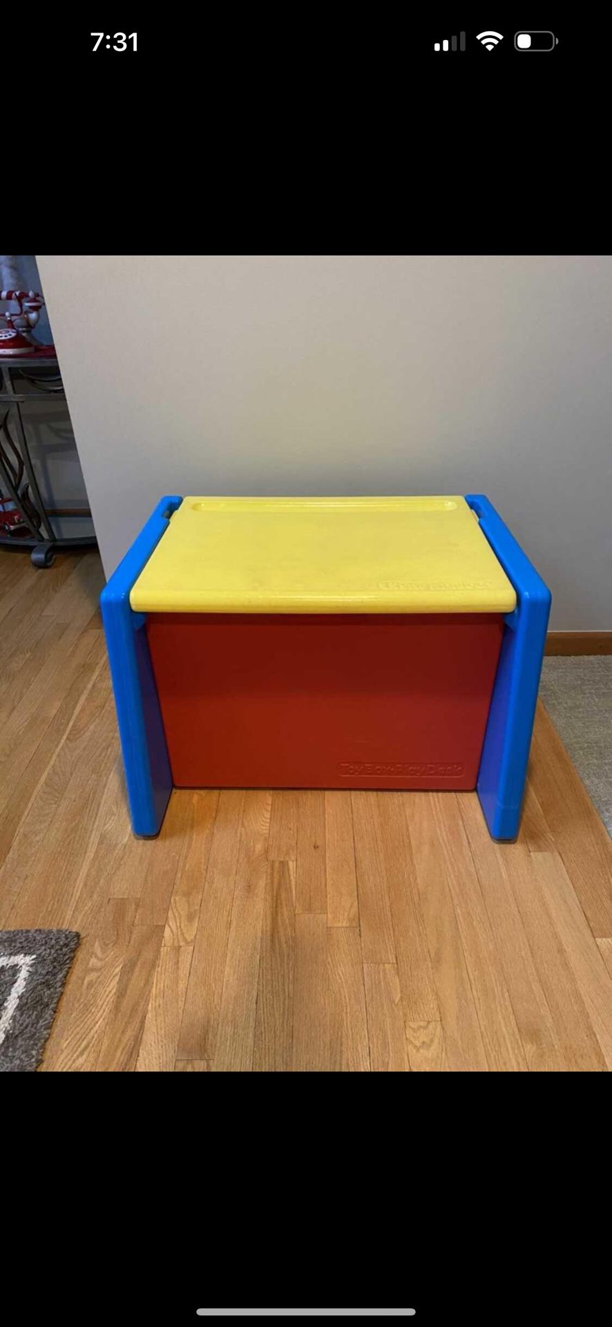 Fisher price Toy Box play Desk storage