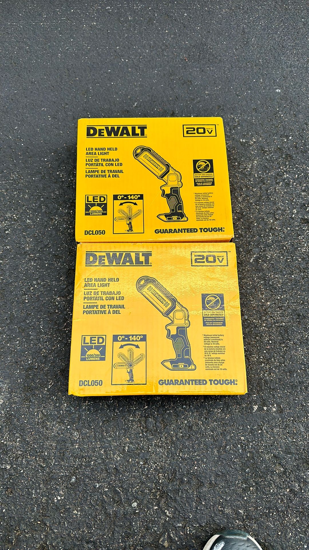DeWalt Led Handheld Area Lights Price For Both