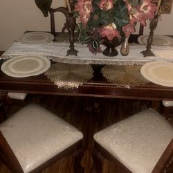 Cherry Oak  6 Chairs Set Dining Room