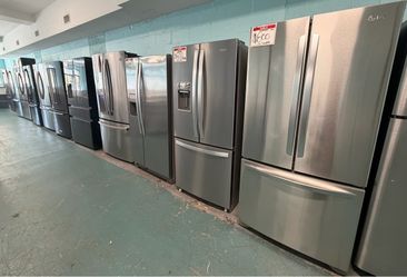GREAT SELECTION OF STAINLESS FRENCH DOOR FRIDGES 33-36”