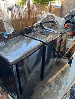 2 Samsung Washers and 1 Dryer for Sale