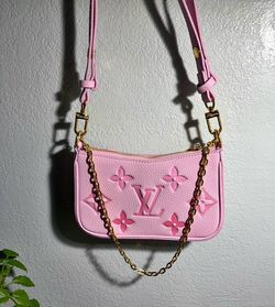 LV pink purse small/ crossbody purse