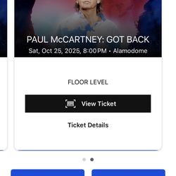 Paul McCarty Floor Tickets 
