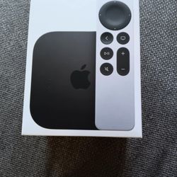 APPLE  4 K TV  3rd Generation New 