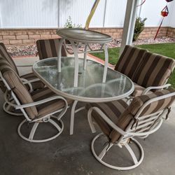 Patio Furniture, 7 Pc