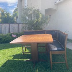 Kitchen Table And Benches 