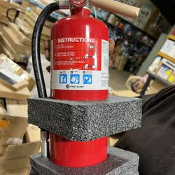 FIRST ALERT HOME2PRO Rechargeable Compliance Fire Extinguisher, UL RATED 2-A:10-B:C, Red, 1-Pack