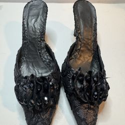 Womens J.Renee Collection 'Jackie'Mules Size 8M 