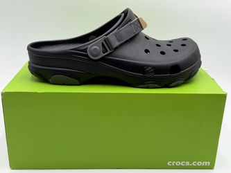 New Iconic CROCS SZ 11 For Men’s In BLACK
